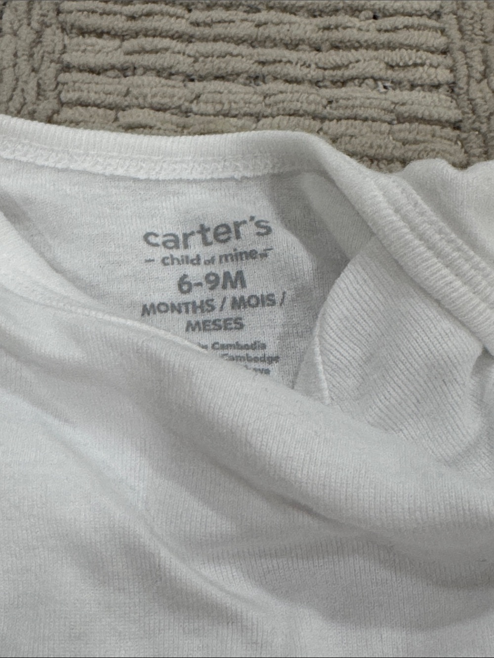 Carter's White Bodysuit with Tahari Gray & Teal Vehicle Print Pants and Hat - Picture 6 of 7